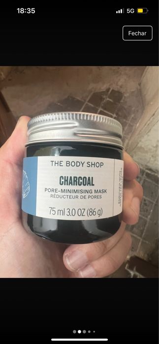 Produtos skin care the body shop