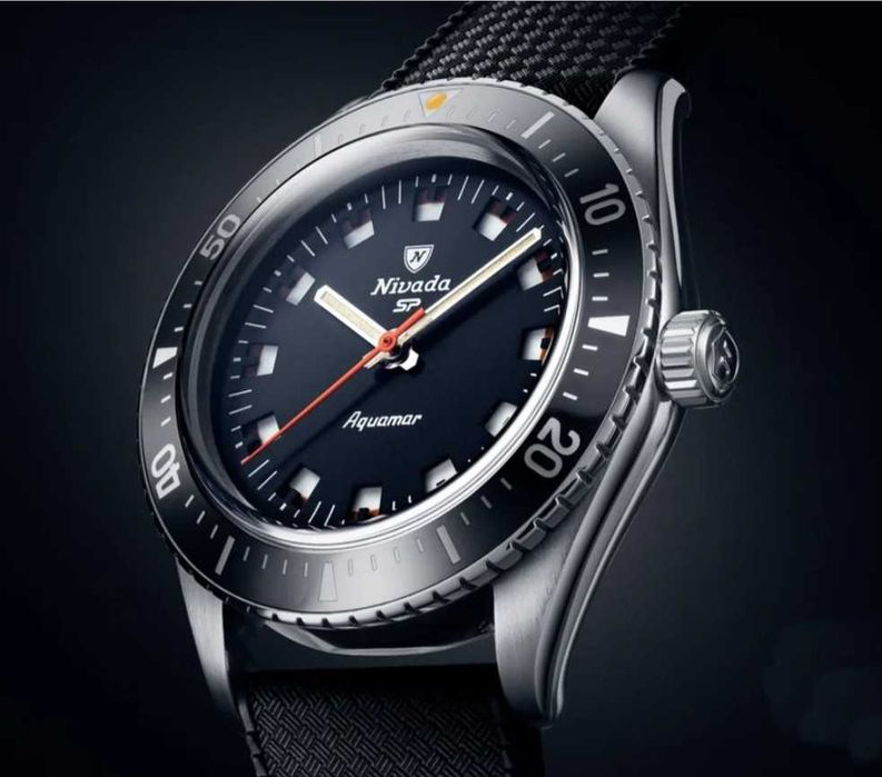 Zegarek męski NIVADA AQUAMAR automatyczny 38 mm jak nowy GWARANCJA
