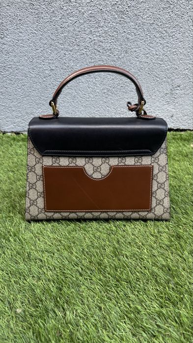 Carteira Gucci Padlock GG Supreme Small Shoulder Bag