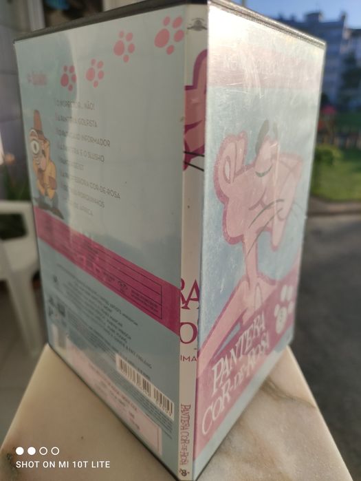 DVD pantera cor de rosa de rosa