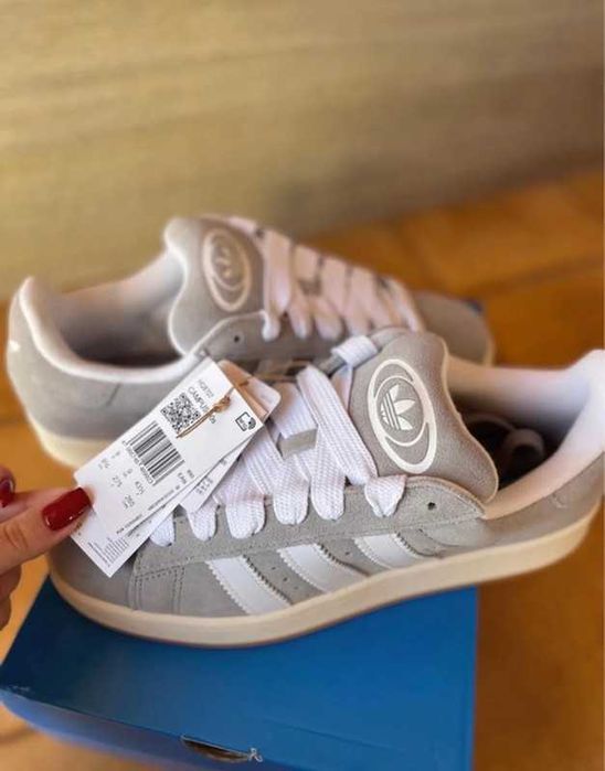Buty sportowe adidas campus Szary R.43