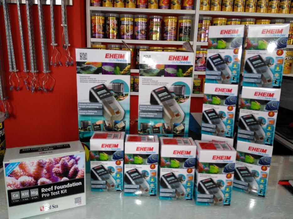 Alimentador automático eheim novo para aquario