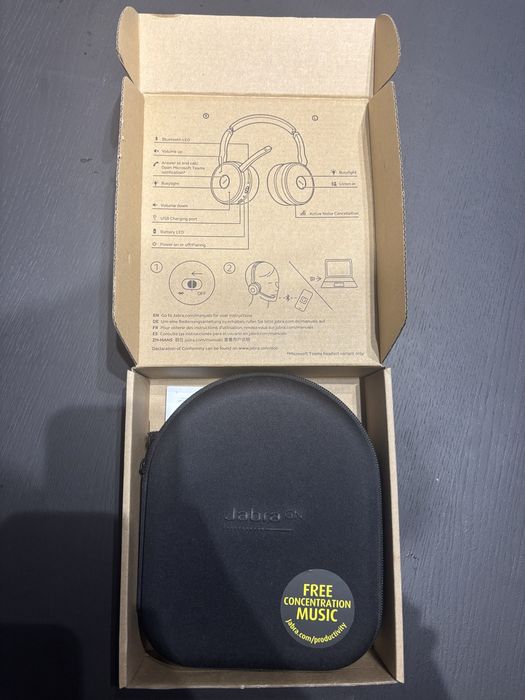 auscultadores bluetooth jabra evolve 75 a estrear