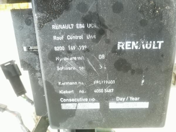 Motor do teto de abrir RENAULT Megane II CC (EM0/1_)