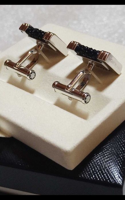 Montblanc запонки срібні 925⁰