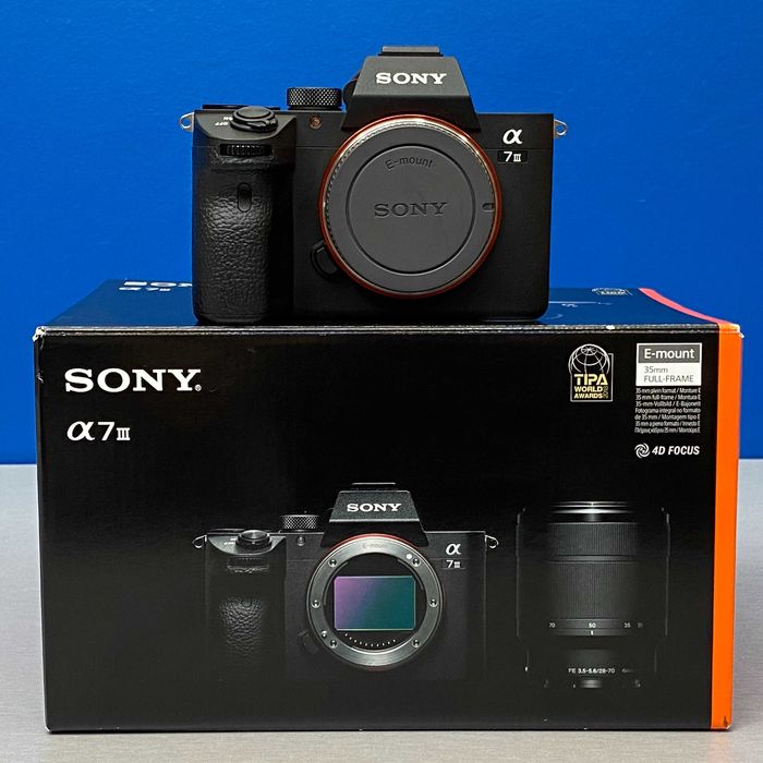 Sony Alpha A7 III (Corpo) - 24.2MP