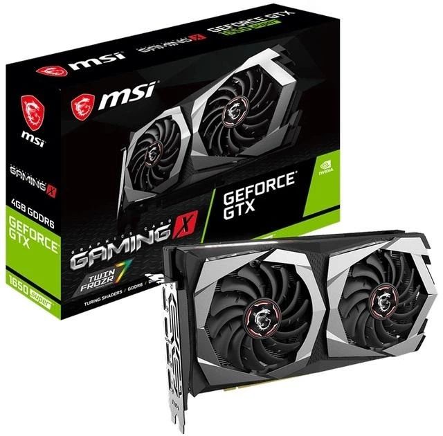 Видеокарта NVIDIA MSI Gaming X GTX 1650 Super 4Gb