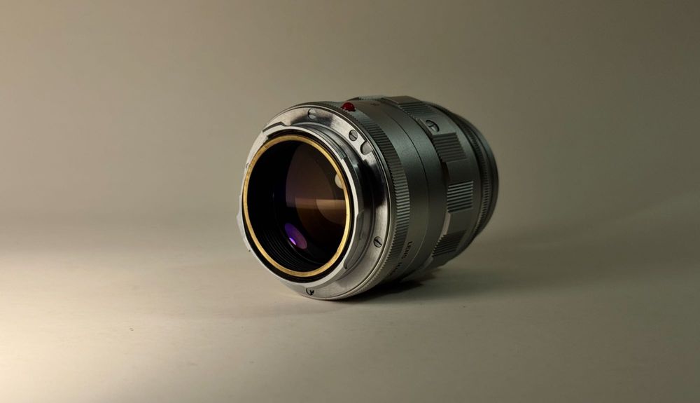 Leica Leitz Tele-Elmarit 90mm f/2.8 M Mount Chrome “Fat” Canada + UV
