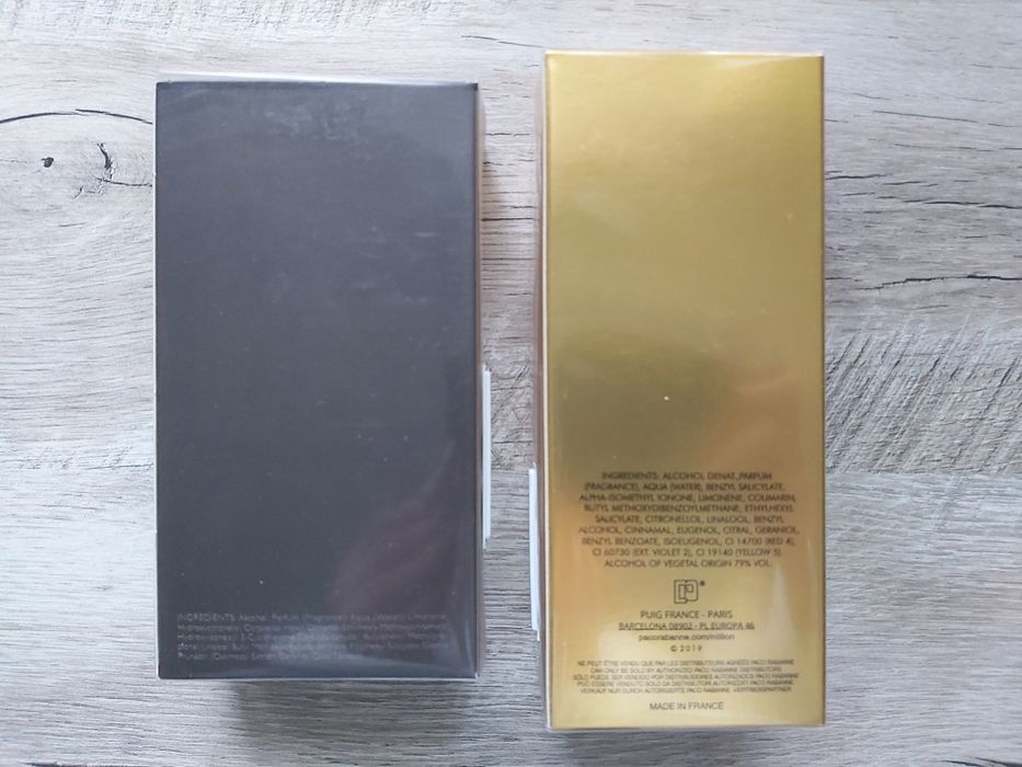 Hermes Terre D'Hermes 100 мл/Paco Rabanne One Million Parfum 100 мл