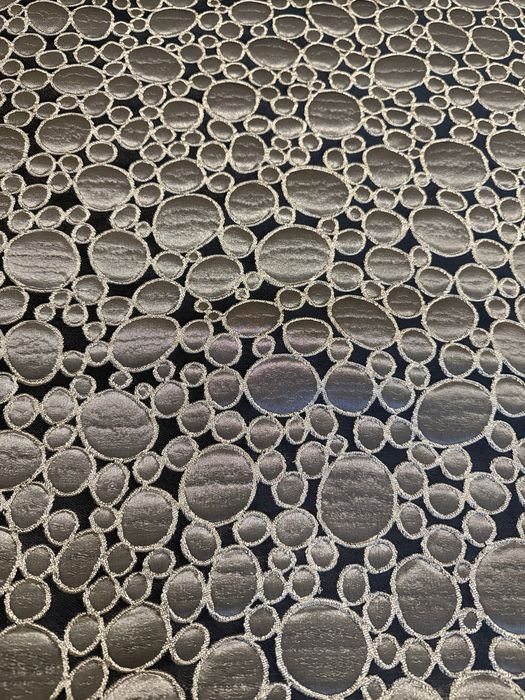 Cortinados e colcha de cama modernos