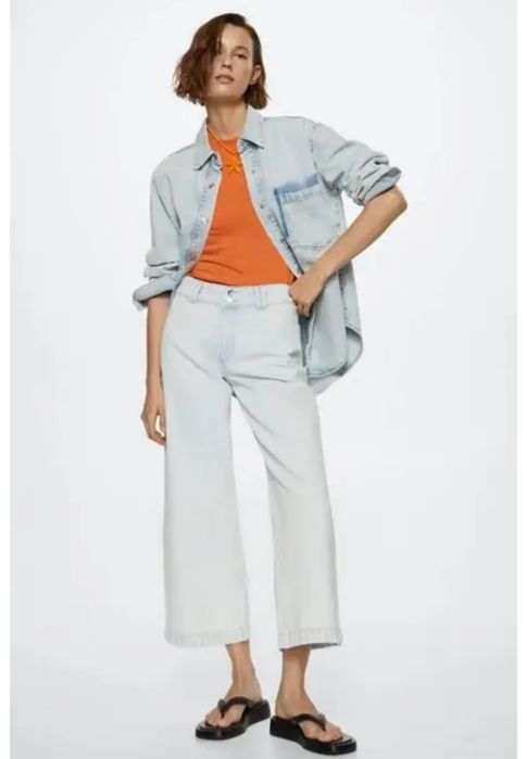 Джинси  Mango Culotte Cropped 34