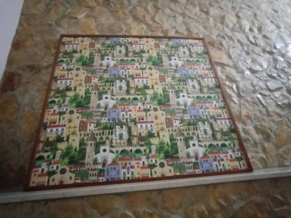 Quadro alusivo a festa dos TABULEIROS
