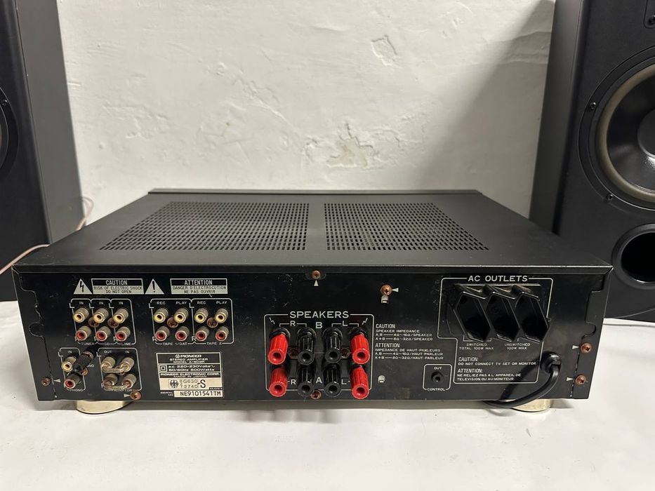 Wzmacniacz stereo Pioneer A-502 R, 2*75 Wat, Japan
