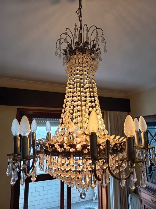 Candeeiros/lustres de cristal