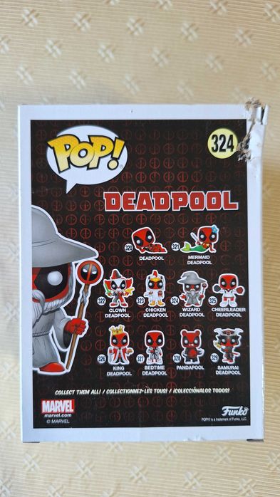 Funko POP! #324 Wizard Deadpool [Special Edition] (Marvel)
