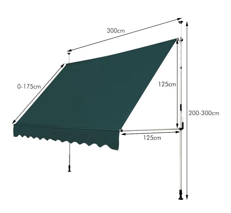 Маркіза. Балконний тент. Тент для балкона, тераси