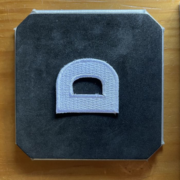 Patch’s letras costura para personalização