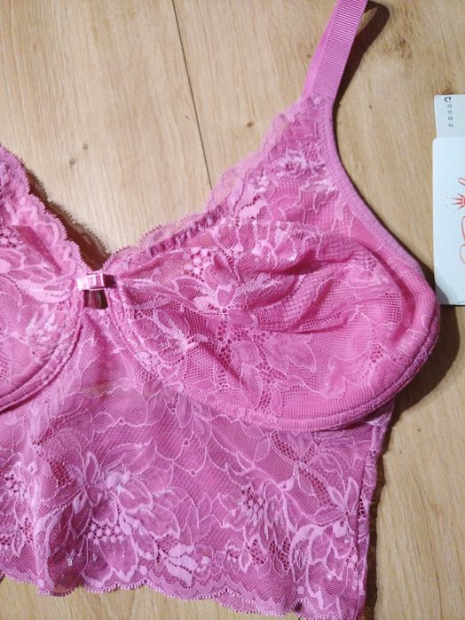Biustonosz Amourette Charm Summer Bustier 75 D różowy nowy Gorset