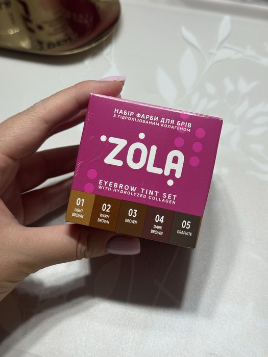 Zola набір фарб в саше