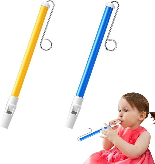 Instrument Slide Whistle, Zestaw dwóch gwizdków z tworzywa sztucznego