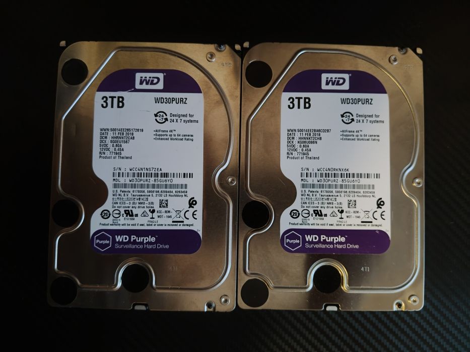Dysk HDD 3TB WD Purple