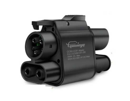 Guwieyg. модель 2026 р. Адаптер перехідник CCS2-CCS1 для авто з США