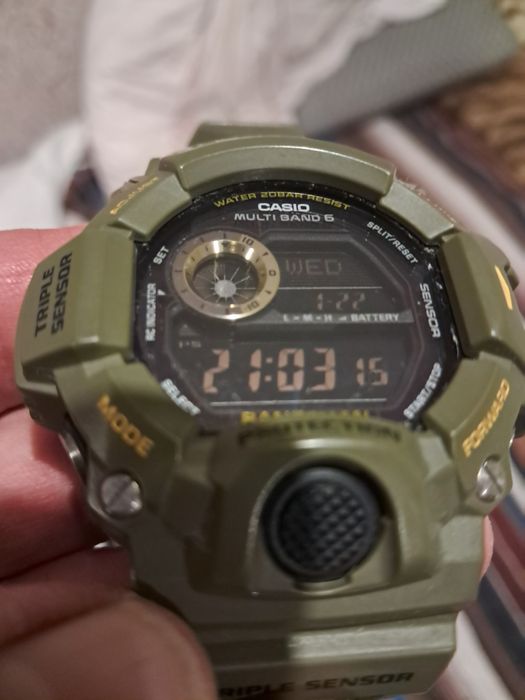 【中古】G-SHOCK RANGEMAN GW-9400 Zegarek Triple Sensor G-Shock | Casio Rangeman z