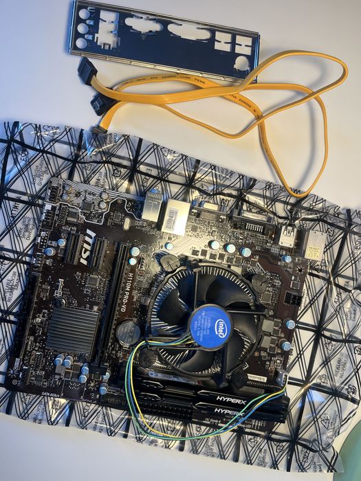 Płyta głowna msi h110 + intel i5 6509 + 8GB RAM ddr4