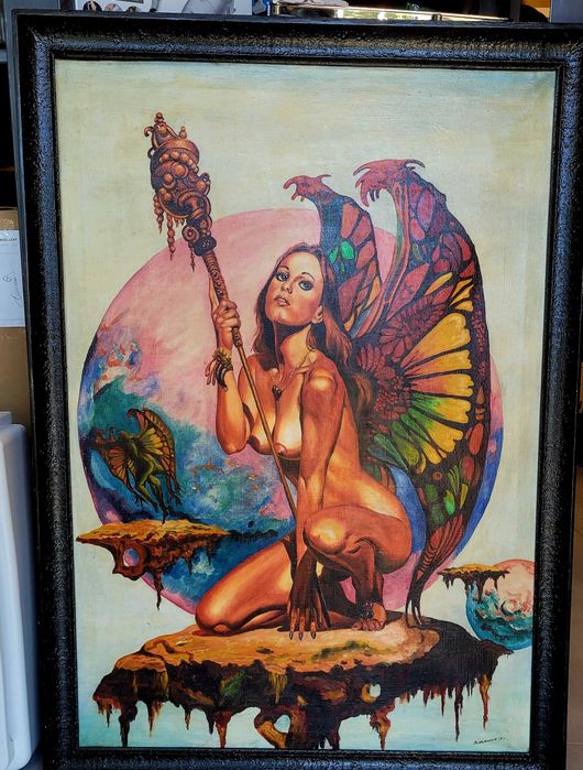 kopia obrazu Boris Vallejo - Suchowolak - fantasy