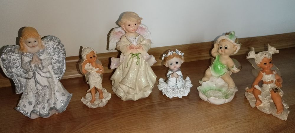 Aniołki i elfy z porcelany