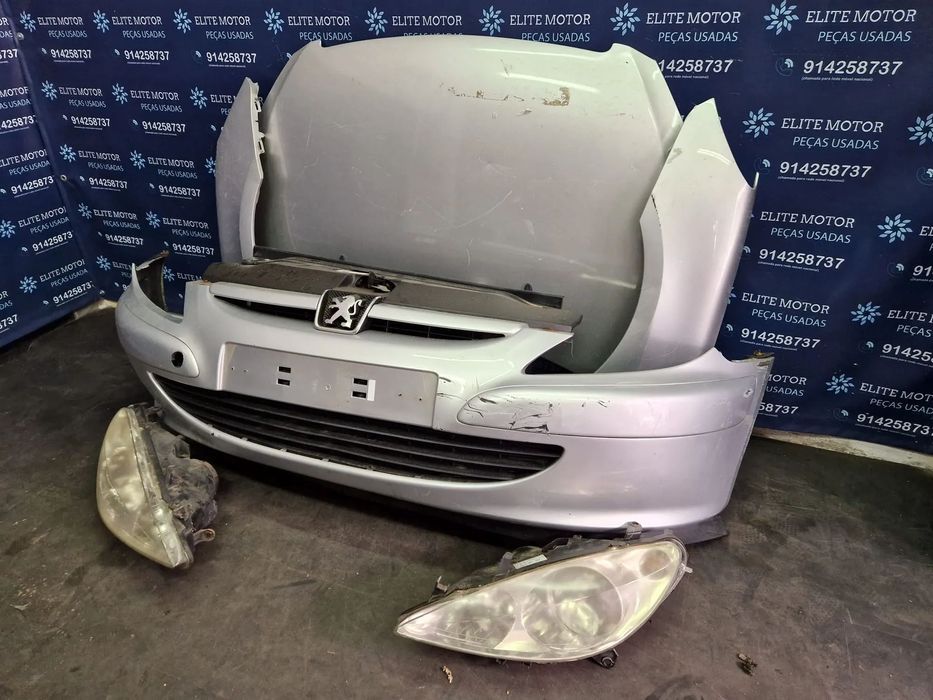 Frente completa usada PEUGEOT 307 gasolina capot parachoques