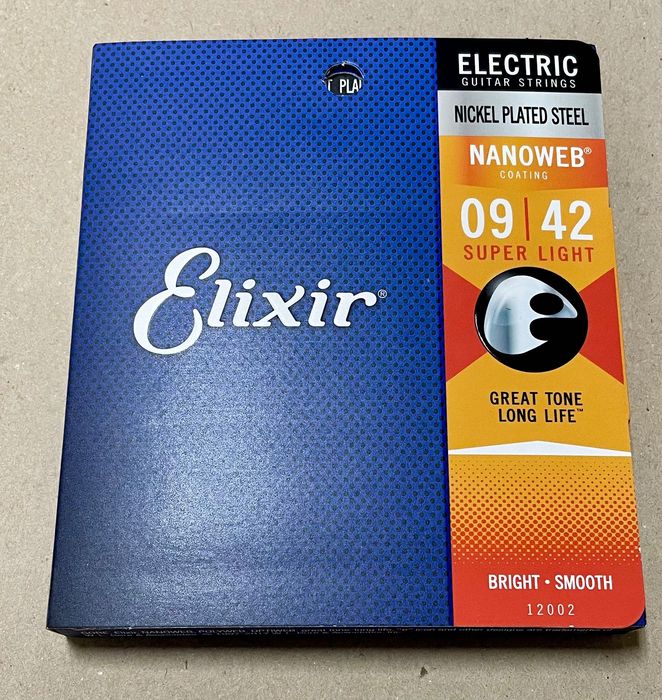 Струни для гітари. Elixir EL NW SL