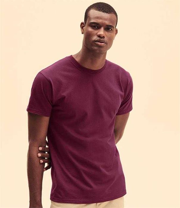 Преміум футболка Fruit of the loom Super Premium 205 висока щільність