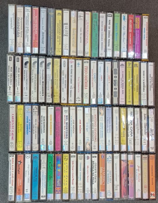 K7 Cassetes  Originais Portuguesas Vários Artistas