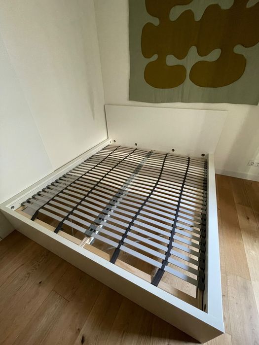 Cama Ikea Malm + estrado 180x200