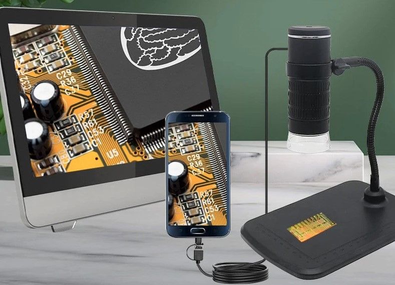 Microscópio Digital USB.