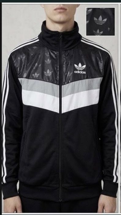 Кофта олимпийка Adidas оригинал со сьемным капюшоном