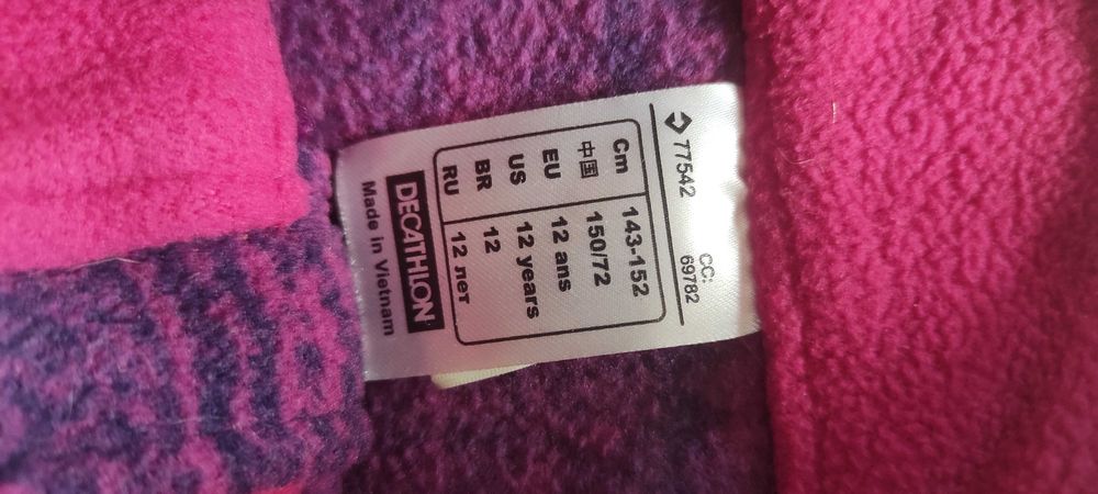 Camisa de Quechua tamanho 12