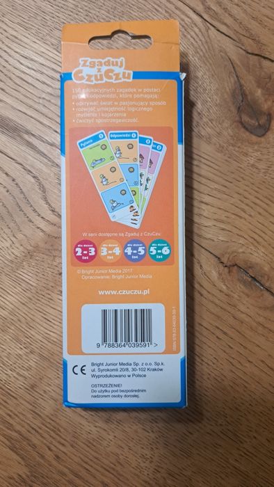 Zgaduj z Czu Czu dla dzieci 3-4 lat