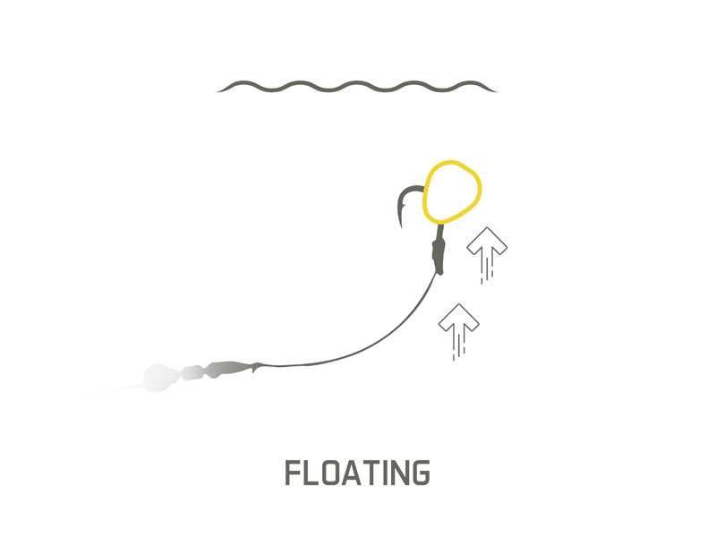 Sztuczna przynęta Delphin CorneX Pop Up / Kukurydza - ananas