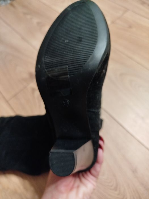 Botki czarne rozmiar 36