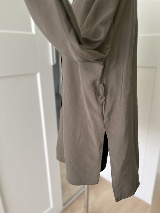 Koszula z wiskozy khaki H&M mama M