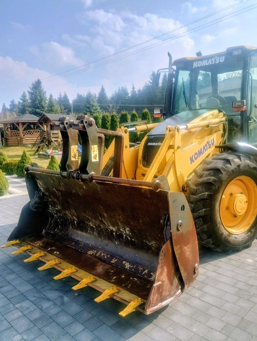 Koparko Ładowarka Komatsu WB 93 S Pełna Opcja 109900Stan Bardzo Dobry