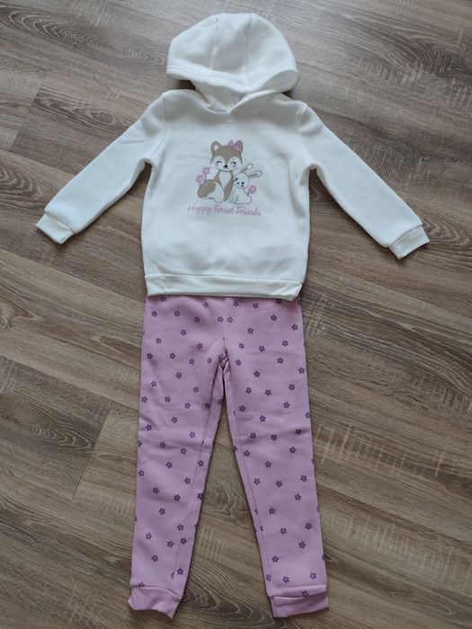 Komplet bluza spodnie r. 110 nowe