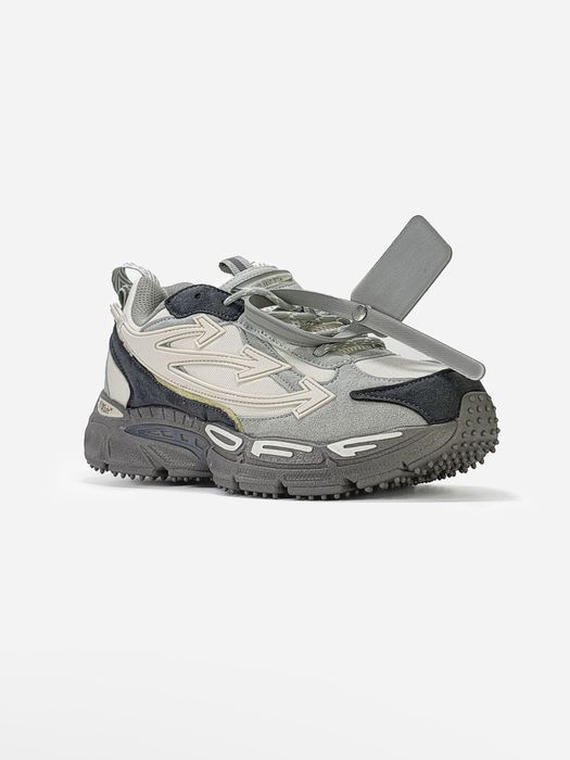 Кросівки Off-White BE Right Back Grey/Beige premium | Кроссовки чоловічі жіночі