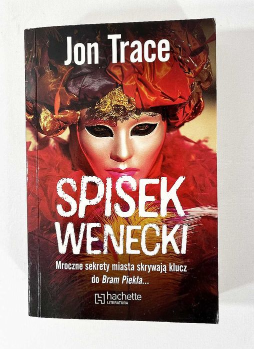 Książka Jon Trace  " Spisek Wenecki " Thriller