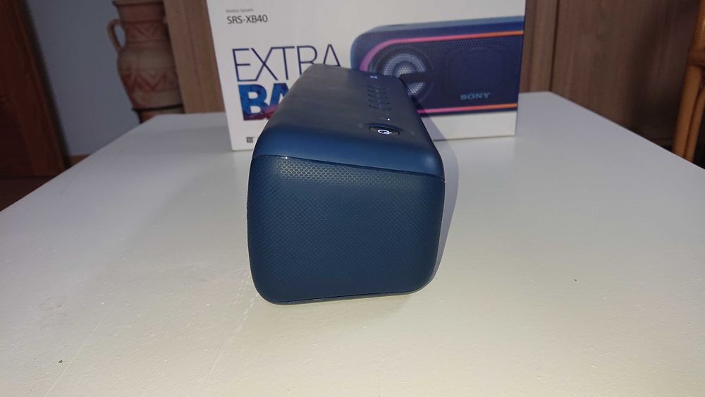 głośnik SONY XB40 XB41 niebieski super stan jbl charge boombox