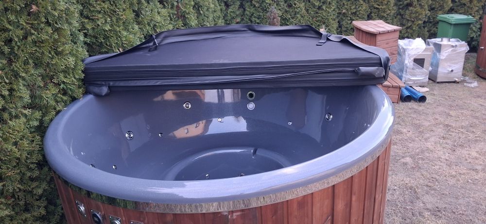 Nowa balia ogrodowe z jacuzzi ruska bania