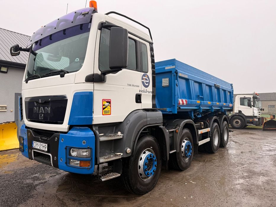 MAN 35.400  MAN wywrotka Hydroburta 8x4 specjalny