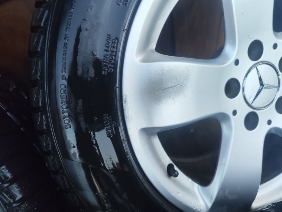 Kola zimowe Mercedes alufelgi r16